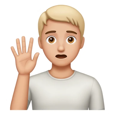 confused asl sticker