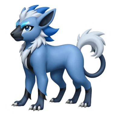 Luxio-Absol-Luxray-fusion (full body) sticker