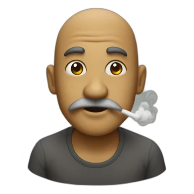 Gars qui fume sticker