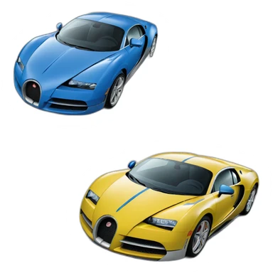 Buggati logo sticker
