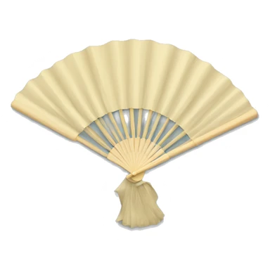 hand fan sticker