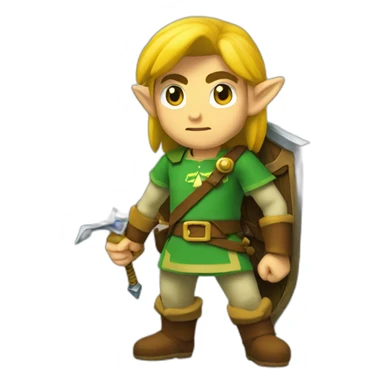 The legend of zelda sticker