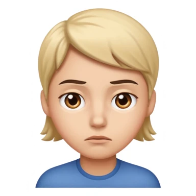This emoji is giving full side eye energy.You know that look-eyes slightly turned,face unimpressed,like its silently judging everything around it. sticker