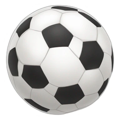 ballon de football qui sourrit sticker