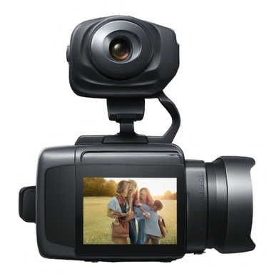 small Panasonic handheld camcorder sticker