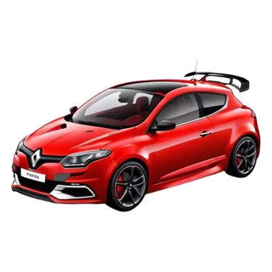 Renault megane rs sticker