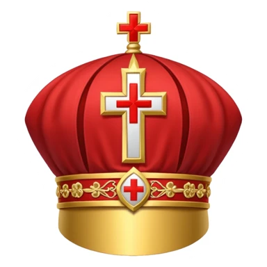 Make me a archbishop mitre I want a catholice mitre make it real life sticker
