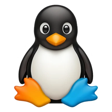 linux logo sticker