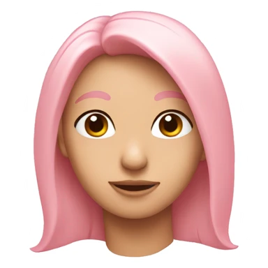 Light pink hart sticker