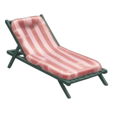 Taureaux dormant sur une plage paradisiaques en revant de jambon  sticker