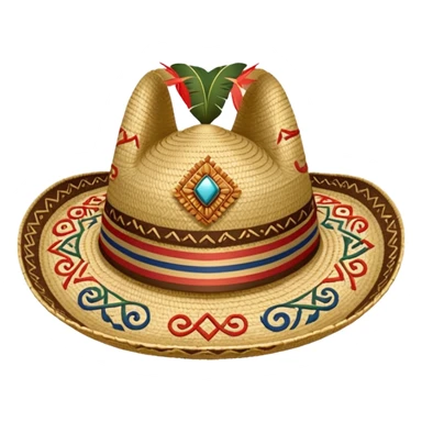 Sombrero Vueltiao Colombiano sticker