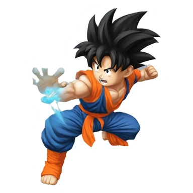 Goku kamehameha sticker