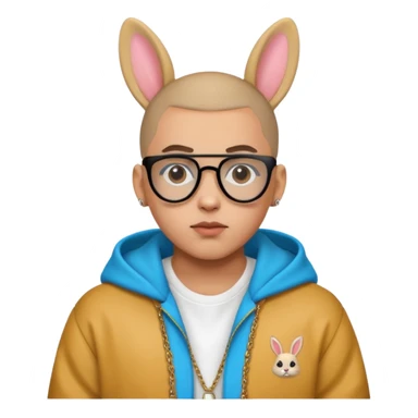 Bad Bunny, Latin Trap Singer sticker