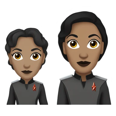 klingon B'Elanna Torres sticker