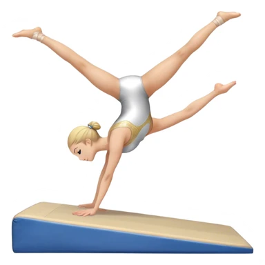 women’s gymnastics vault sticker