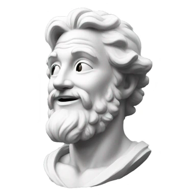 Statue of god smile-solo levelling and likes sticker