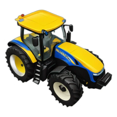 Tracteur new holland sticker