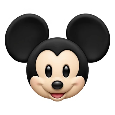 Mickey Mouse ears sticker