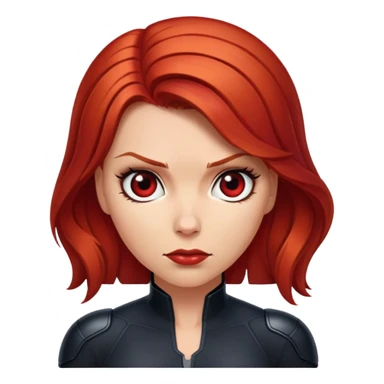 Black Widow Marvel character sticker