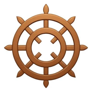 chakana symbol, flat outline only, no fill, apple emoji style sticker