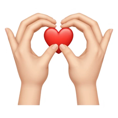 kalp yapan eller sticker