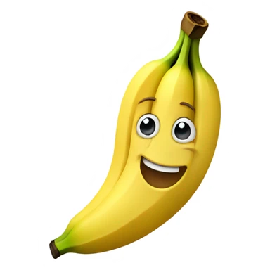 Cartoon banana that l sticker