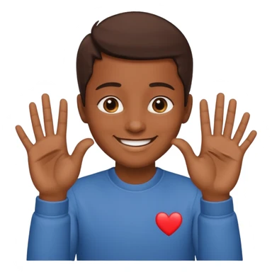 🤤+👂+👂+🤟🏻 sticker