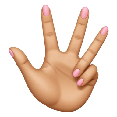 A 3D emoji in iOS emoji aesthetic style of a hand making the “shaka” gesture, with thumb and pinky extended outward and other fingers folded in, cheerful expression, clean white background, glossy Apple-style design
 sticker