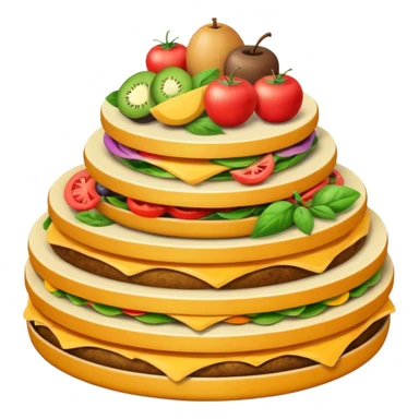 emoji for food service sticker