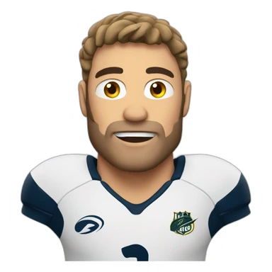Rugbyman sticker