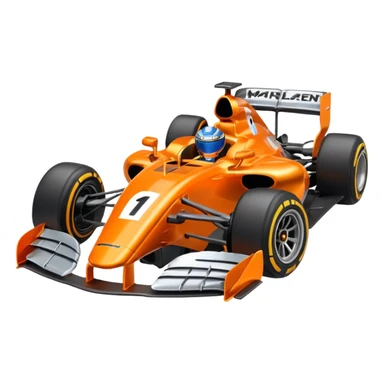 F1 mclaren car sticker