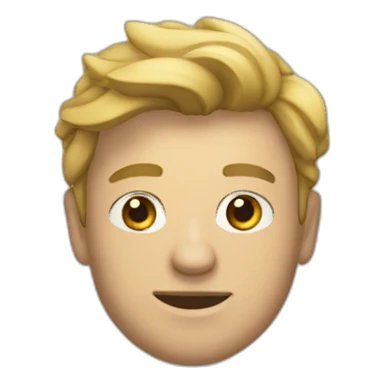 Un homme poisson qui fait du cheval sticker