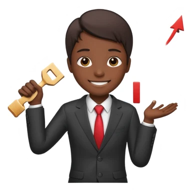 A Slack emoji to express "Japan Sales Presentation" - simple and intuitive sticker