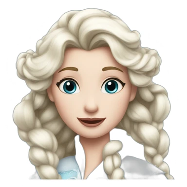 La reine des neiges  sticker