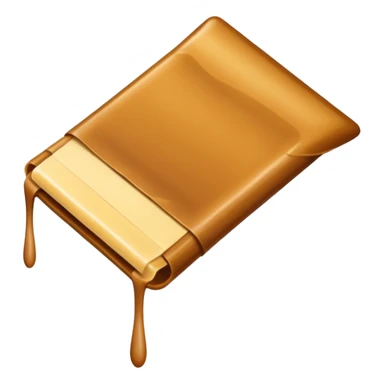 wax strip with hair sticker