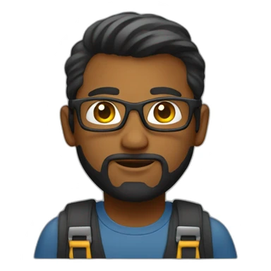 backend developer working sticker