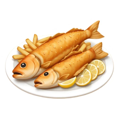 Fish And Chips Food sticker