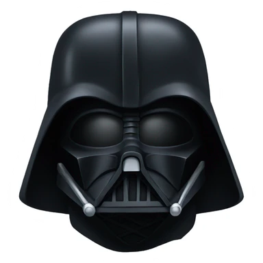 dark vader mask sticker