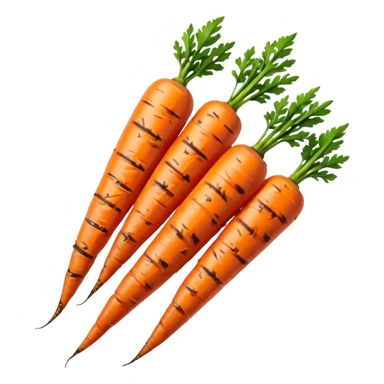 Grilled carrots sticker
