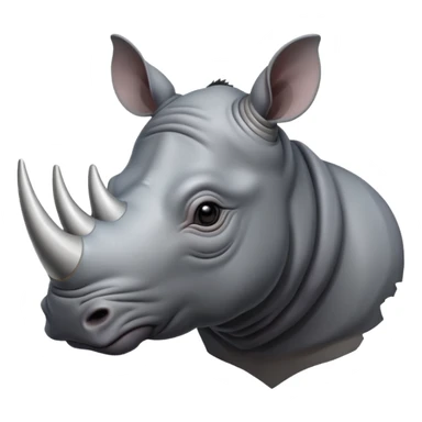 rhino sticker