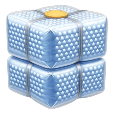 Bubble wrap polythene sticker