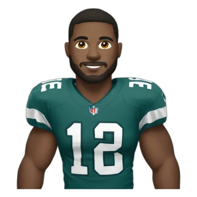 NFL player sticker