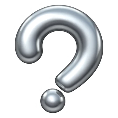 Question marks sticker