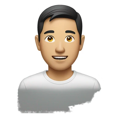 asian vietnamese men Portfolio picture sticker