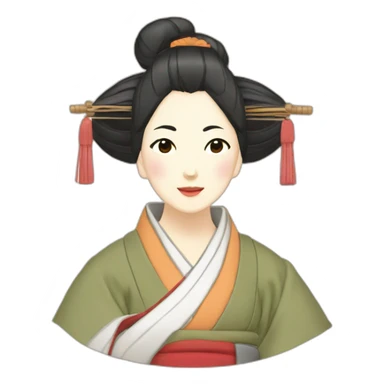 lesbian-scholar-in-the-heian-era sticker