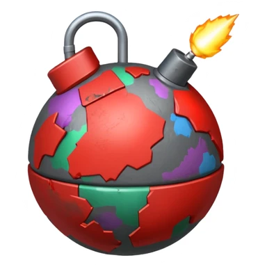 Crie um emoji de uma bomba c4  sticker