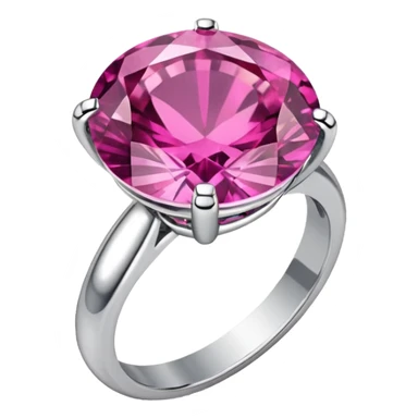 This emoji needs to be a bink engagemwnt ring. So 💍 but with a pink stone sticker