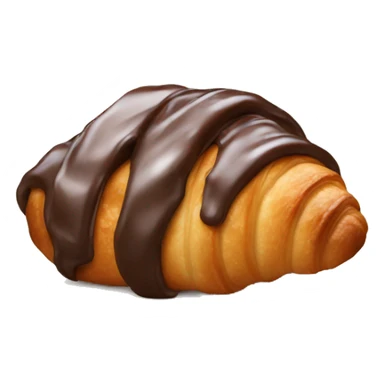 chocolate croissant  sticker