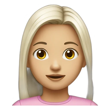 ai-little-girl sticker