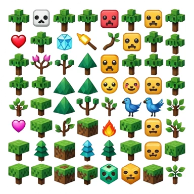 minecraft tematikos magic forest discord serveriuj emoji sticker